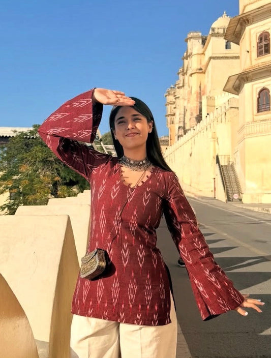 Aza Ikat Kurti