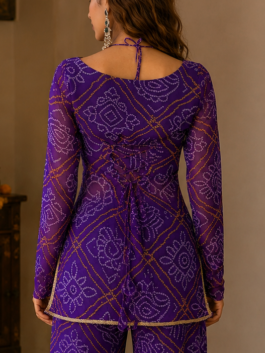 Jamuni Kurti sharara set