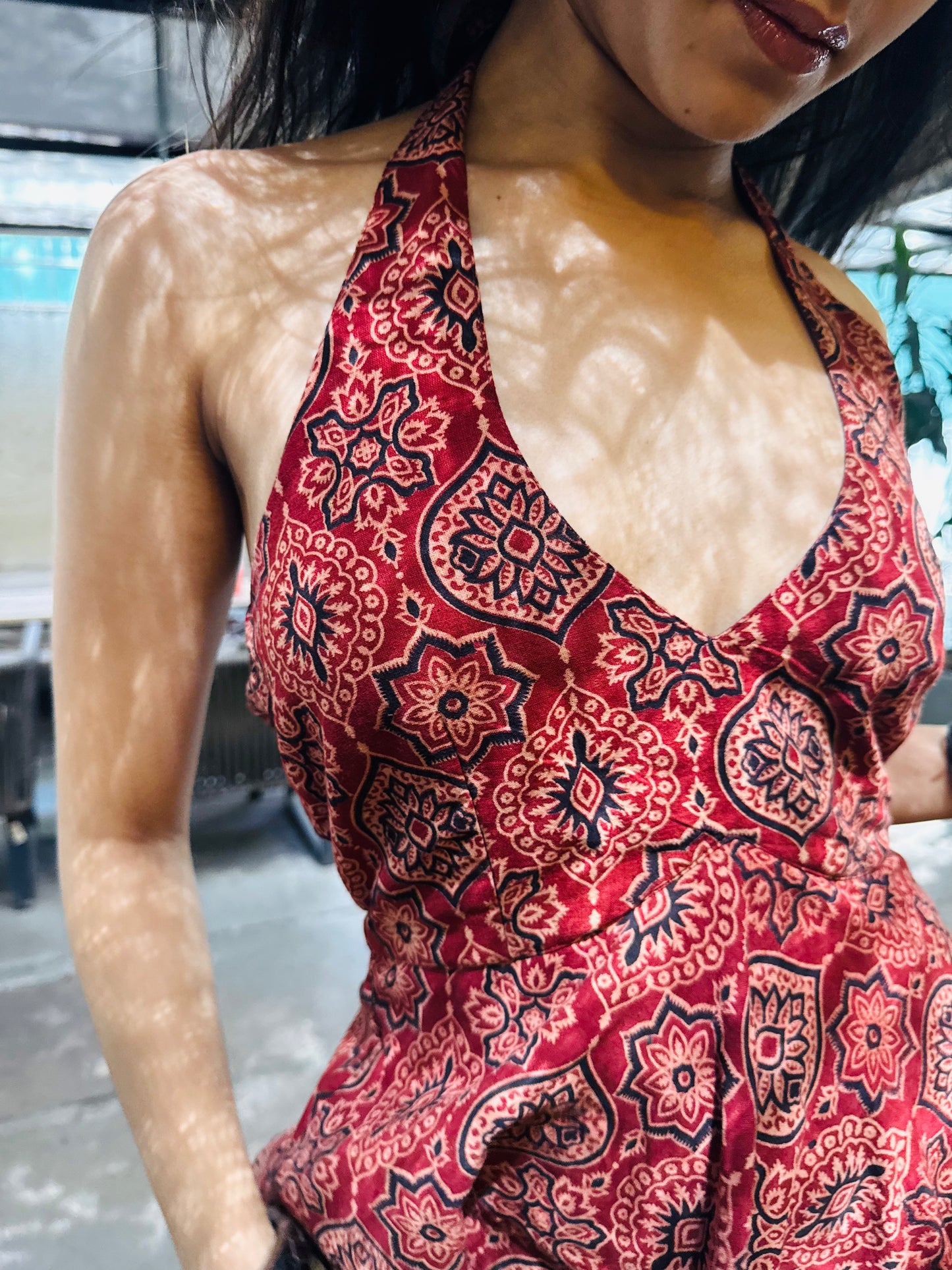 Anaya Ajrakh Dress