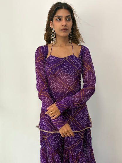 Jamuni Kurti sharara set