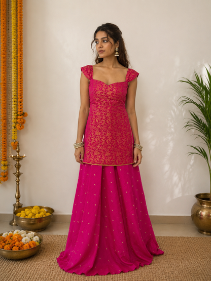 Shanya- Brocade Set