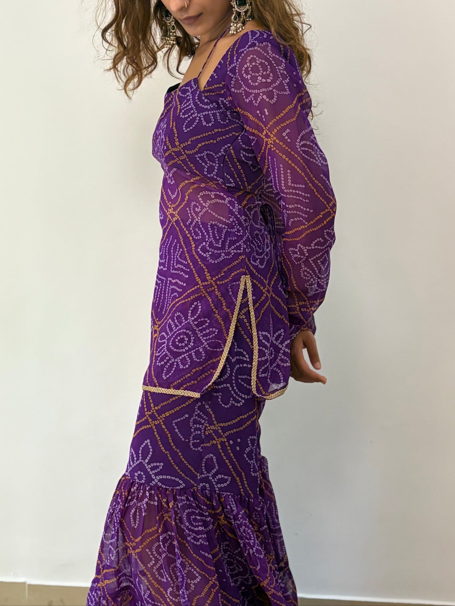 Jamuni Kurti sharara set