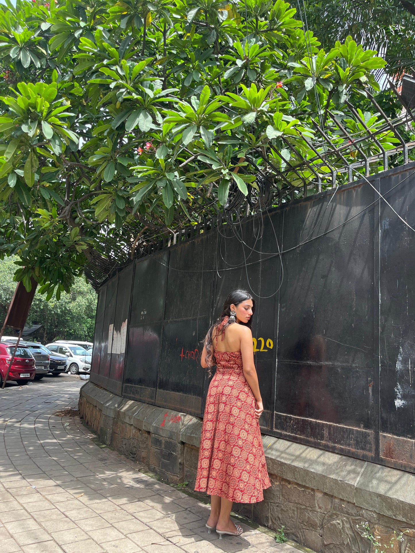 Anaya Ajrakh Dress