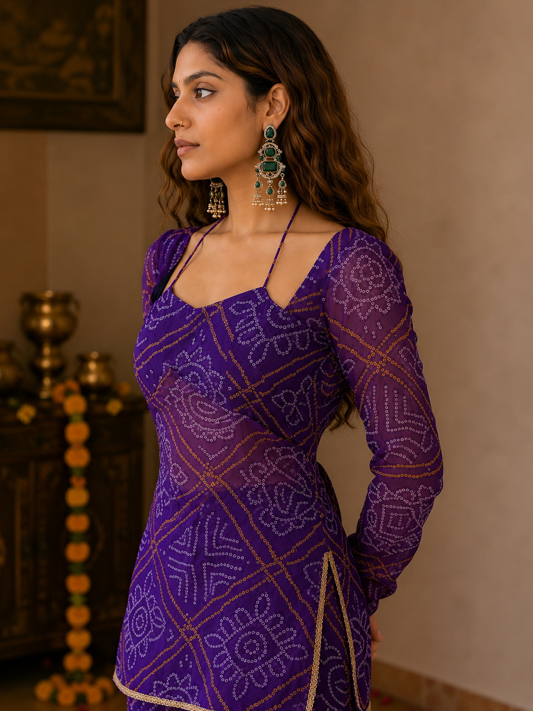 Jamuni Kurti sharara set