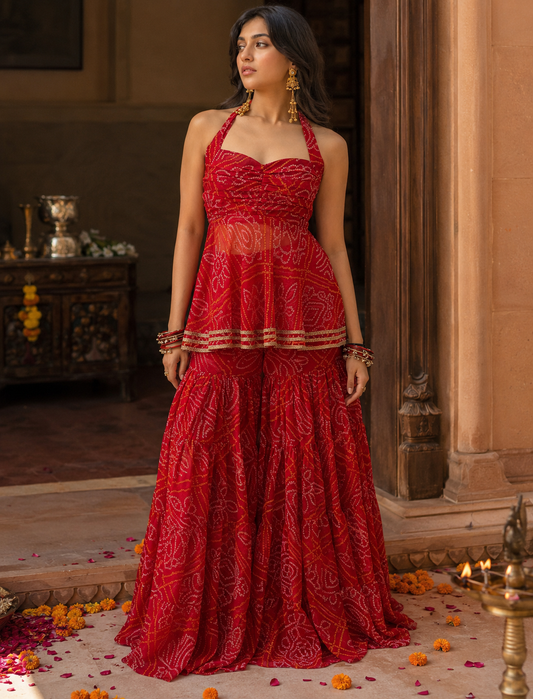 Laali peplum set