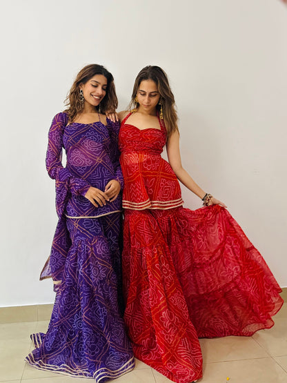 Laali peplum set