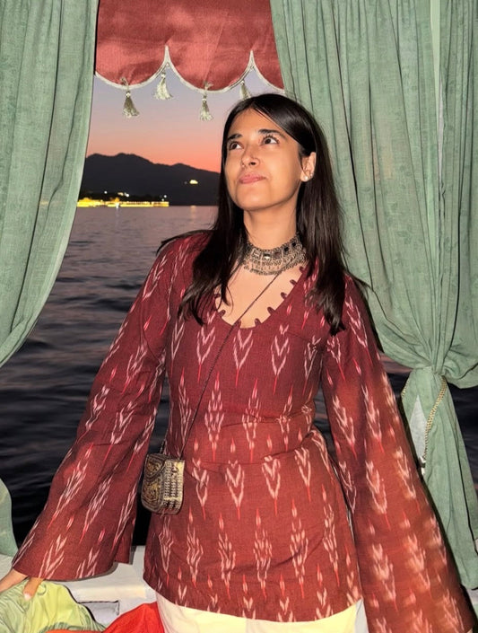 Aza Ikat Kurti