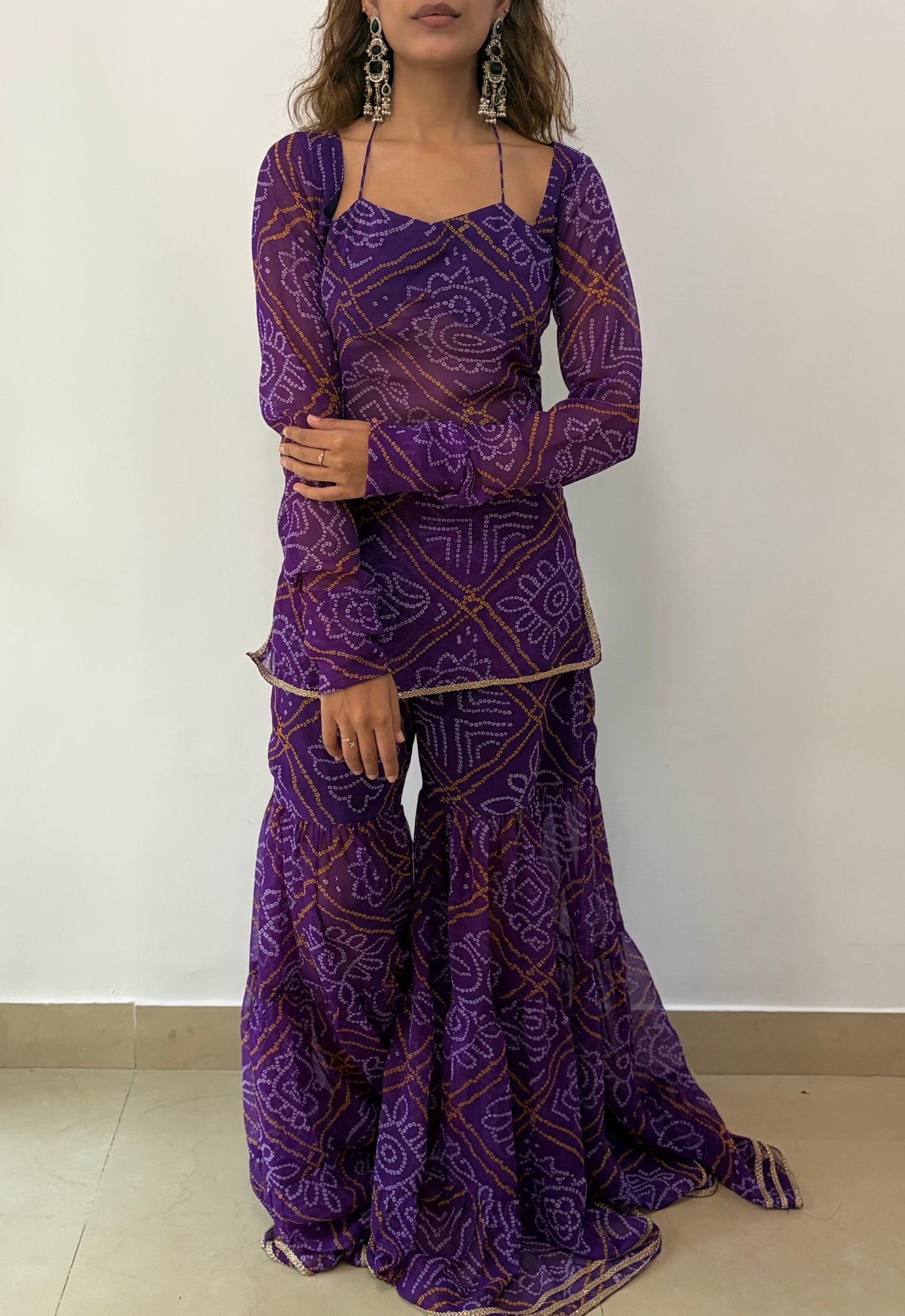 Jamuni Kurti sharara set