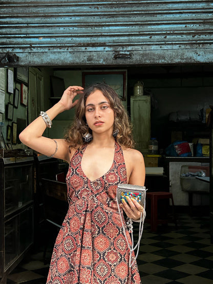 Maya Ajrakh Dress