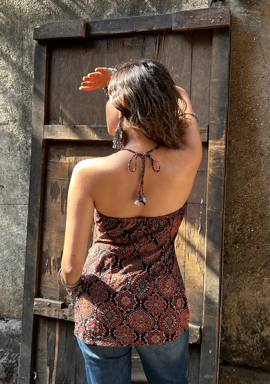 Arna Ajrakh Kurti
