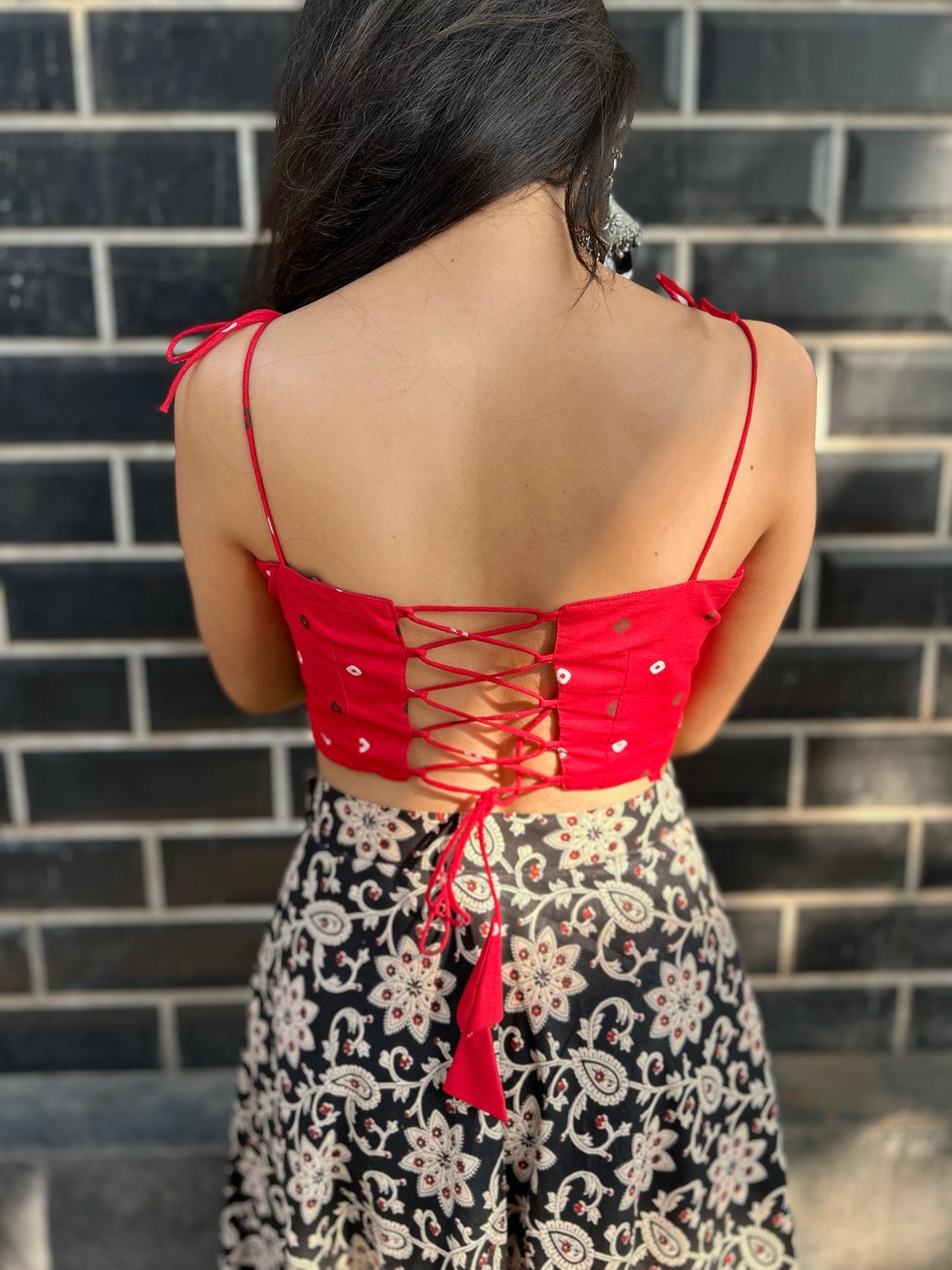 Laal Gajra set