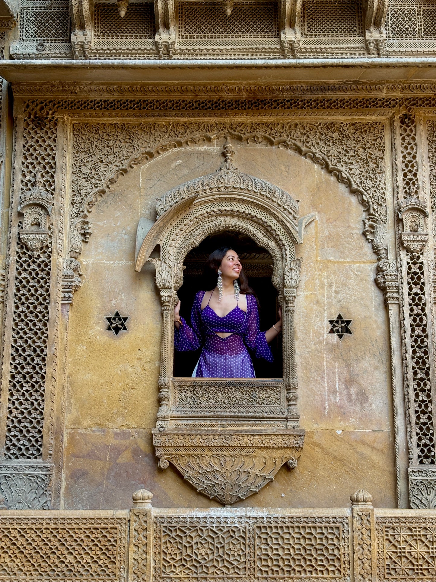 Riva bandhni Kurti