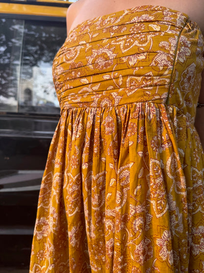 Saanjh midi Dress