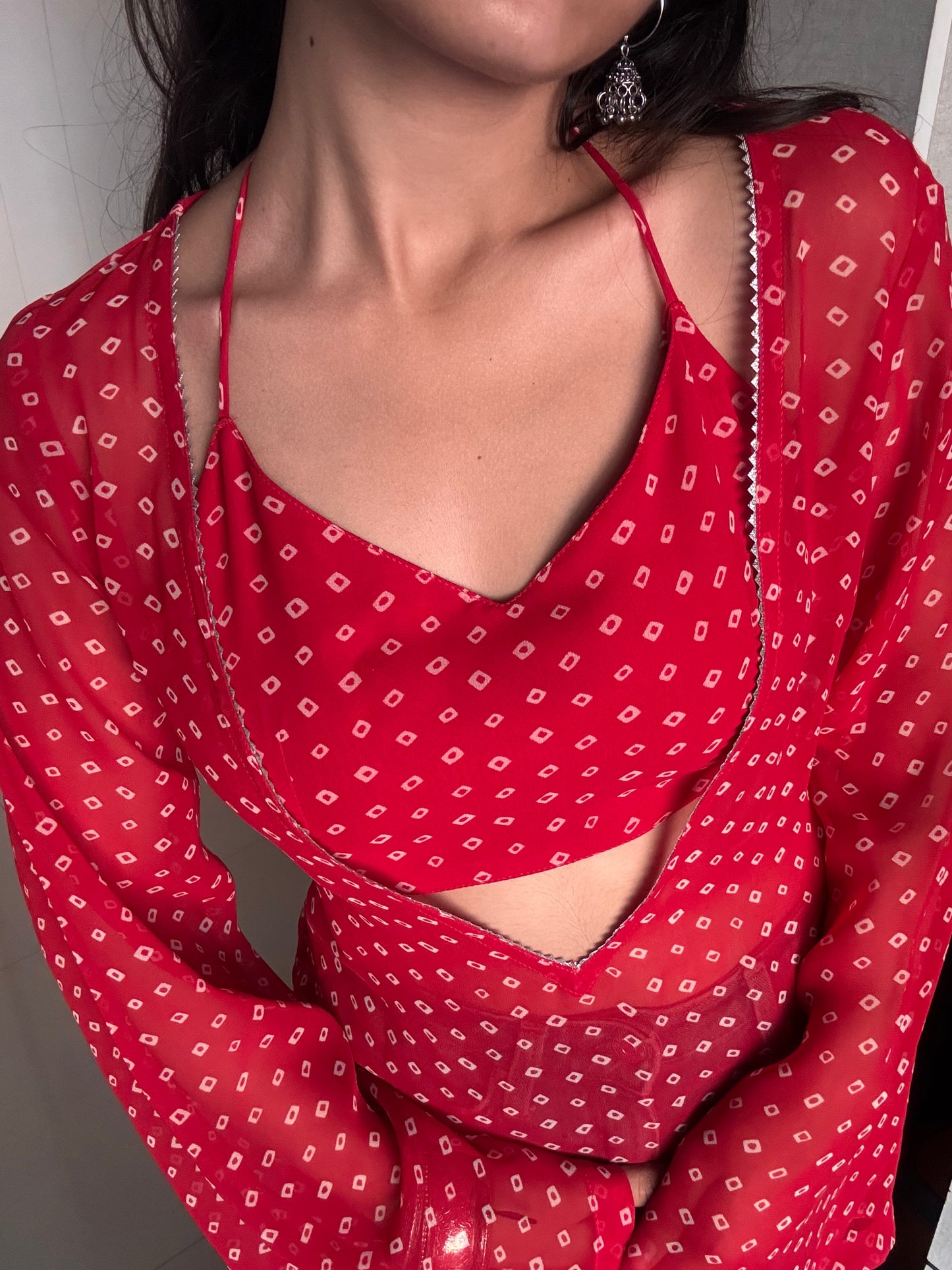 Laal Riva Kurti