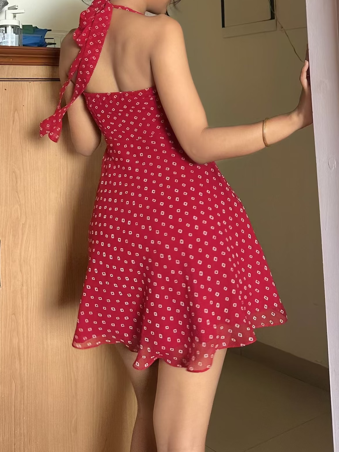 Joolia bandhni mini dress