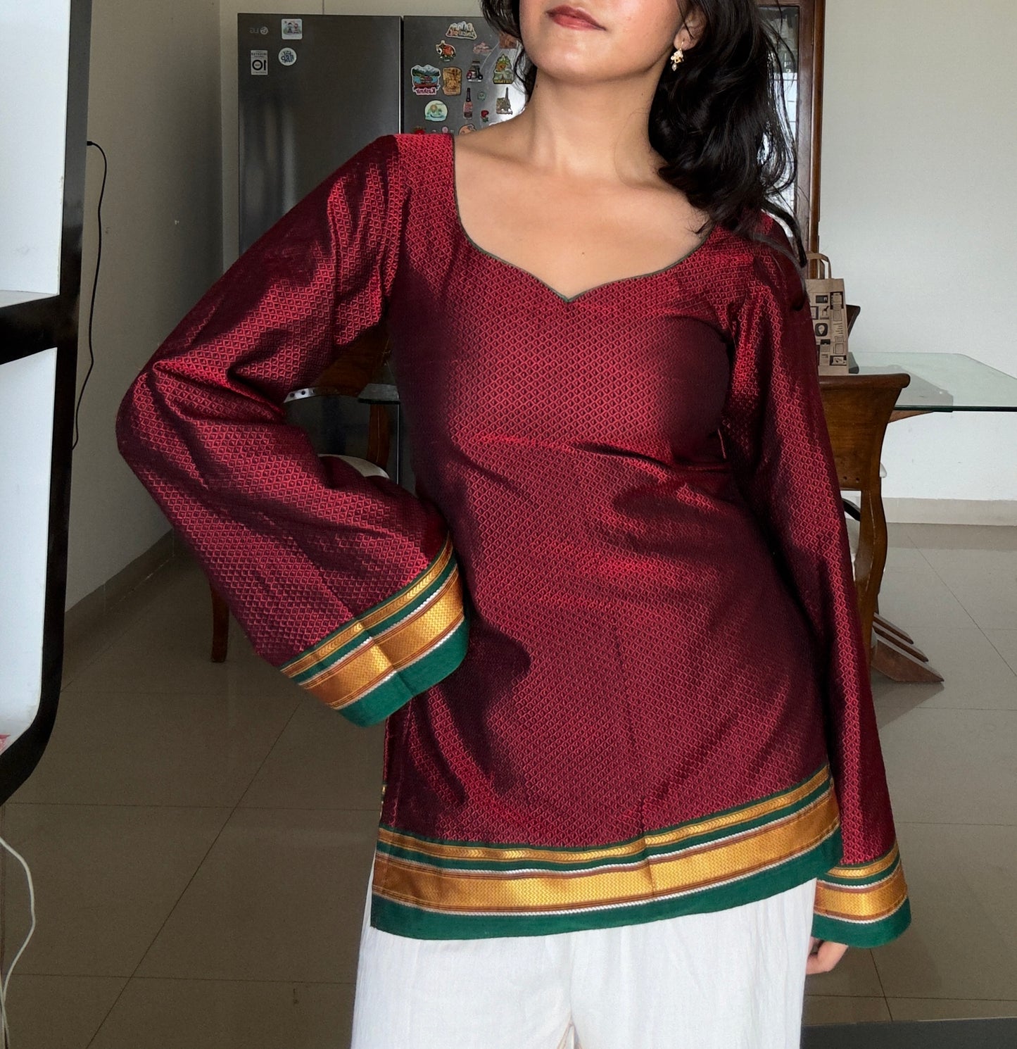 Siddhi Khunn Festive Kurti